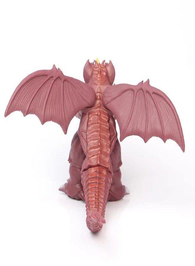 De-Lite Action Figures PVC Anime Movable Collectible Model Statue Toys (Destroya God-Zilla, Maroon Red Colour, 14cm) - Image 3